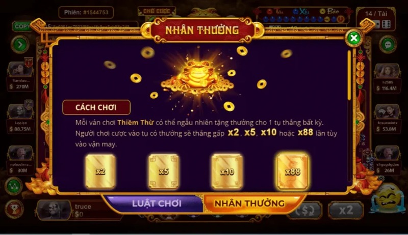 Tổng hợp cửa cược có tại Sicbo BetVisa